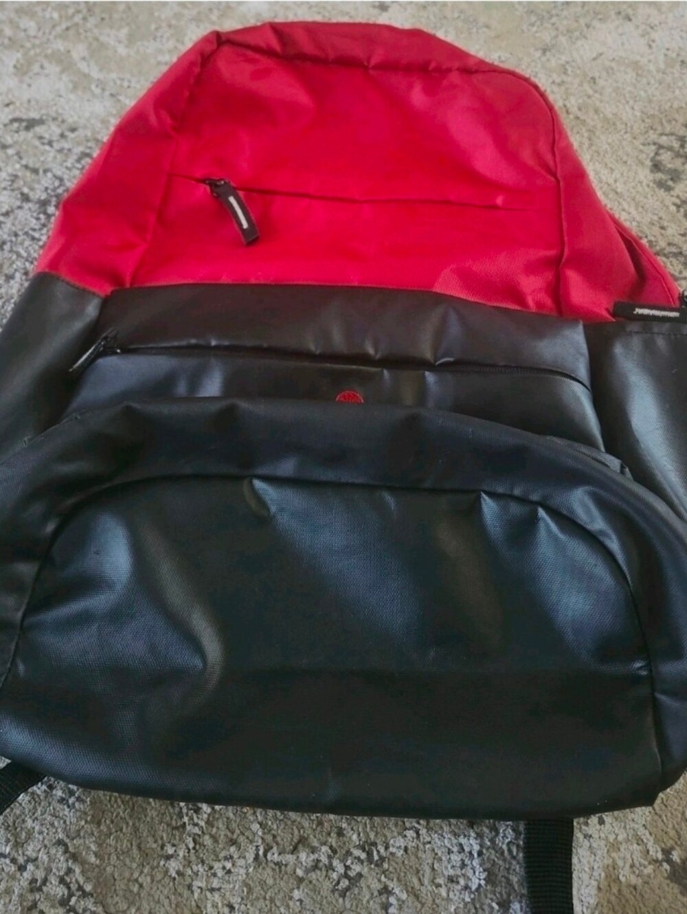 Nike Air Jordan Pivot Large Backpack (Black/Gym Red) - Picture 3 of 6